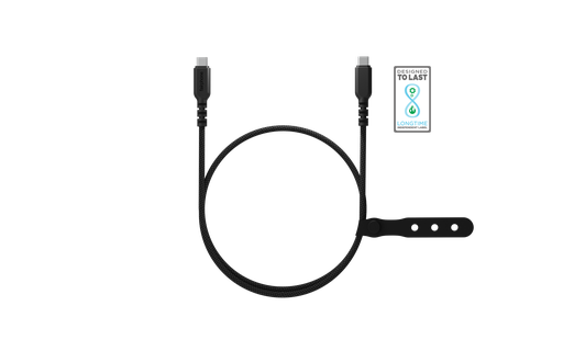 USB-C 3.2 Long Life Charging & Data (20Gb/s) Cable 1m