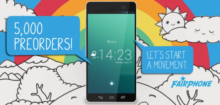 5,000 Fairphones sold! Let’s start production!