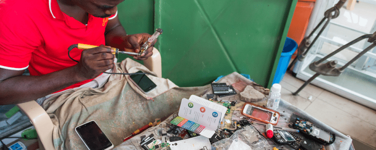 Taking Back Phones for a Circular Economy: E-waste in Ghana